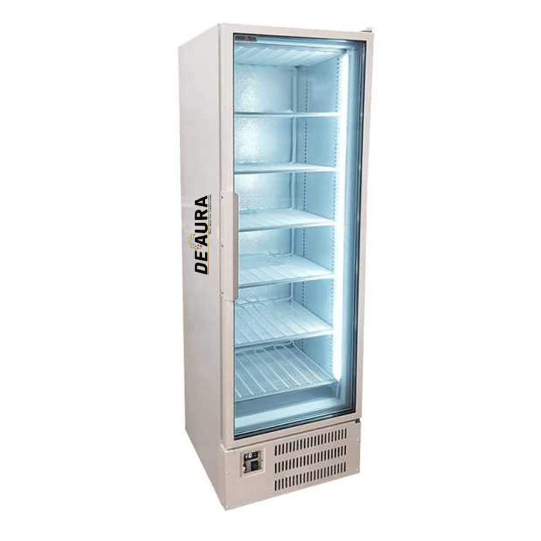 DEAURA 215L SINGLE DOOR GLASS FREEZER