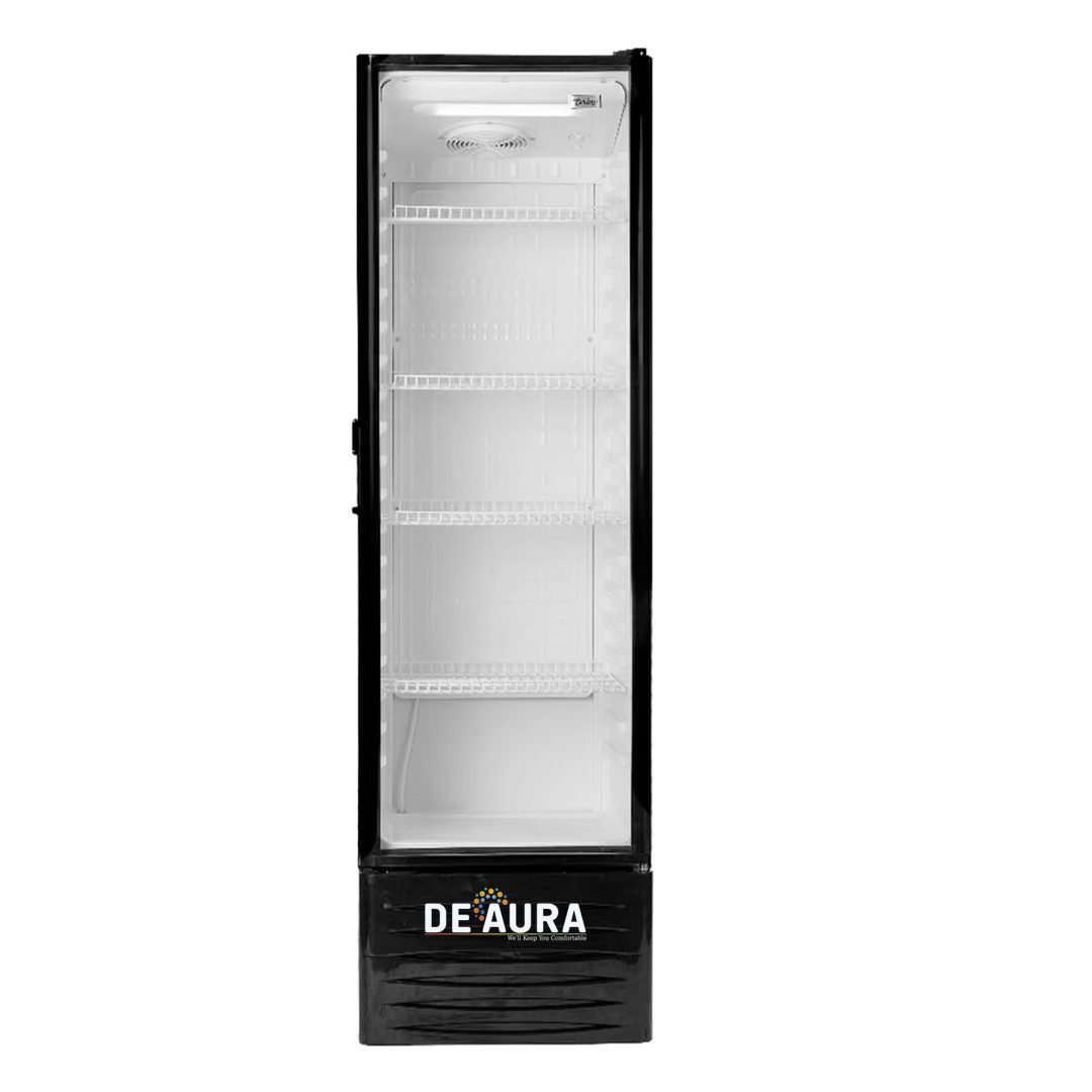 DEAURA 400L SINGLE DOOR GLASS FREEZER